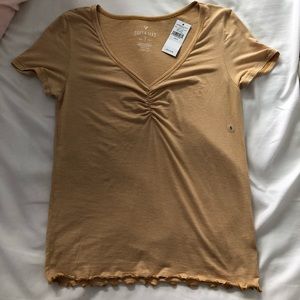 Striped American eagle top